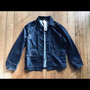Lemaire x Uniqlo Navy Denim Chore Jacket